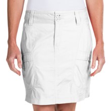 50%OFF レディースカジュアルスカート （女性用）ホワイトシエラキャニオンカーゴスカート White Sierra Canyon Cargo Skirt (For Women)画像